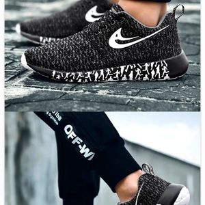 Women Black Nike Mesh Shoes (sz-8.5)